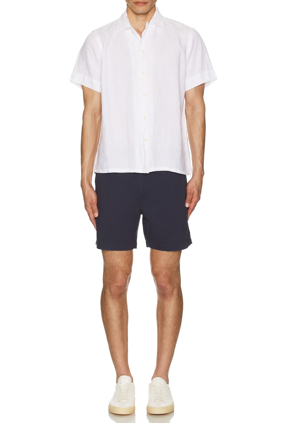 Polo Ralph Lauren Andy Camp Shirt in Ceramic White | REVOLVE