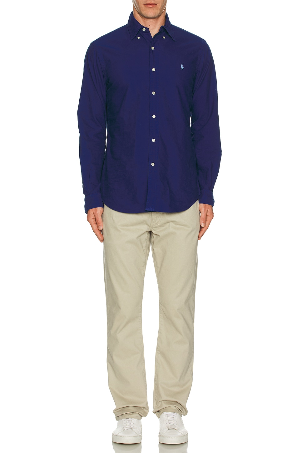 Polo Ralph Lauren Oxford Sport Shirt in Chalet Blue | REVOLVE