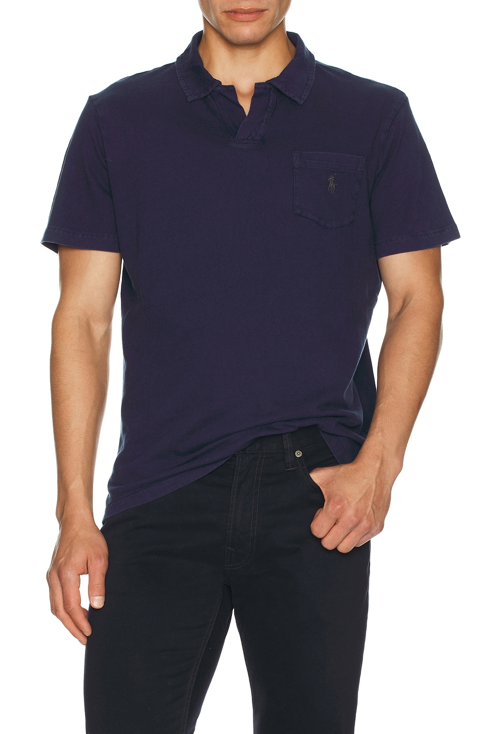 Ralph Lauren ネイビー ポロシャツ Polo Ralph Lauren ポロシャツ - Newport Navy | REVOLVE