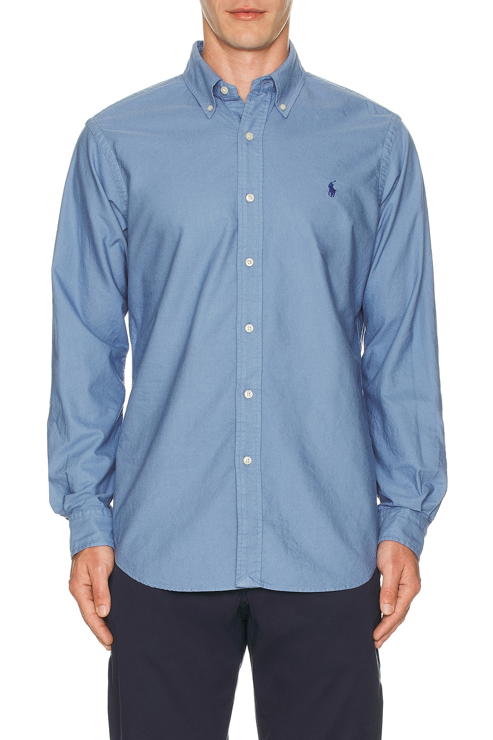 Polo Ralph Lauren Long Sleeve Garment Dyed Oxford Sport Shirt in ...