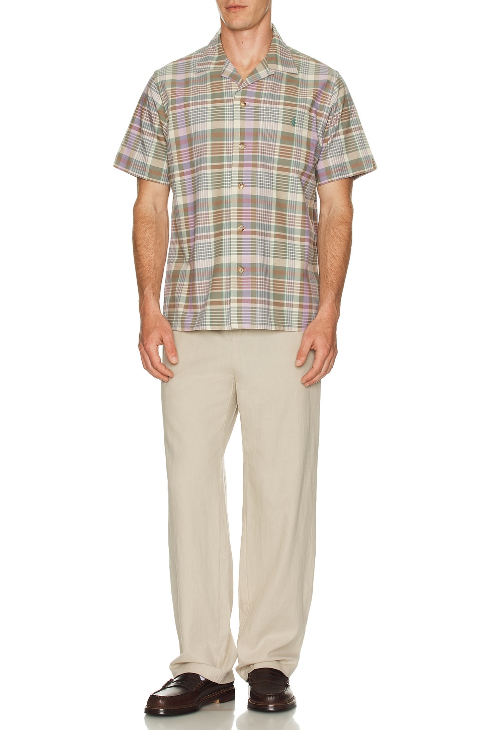 Polo Ralph Lauren Short Sleeve Classic Oxford Andy Camp