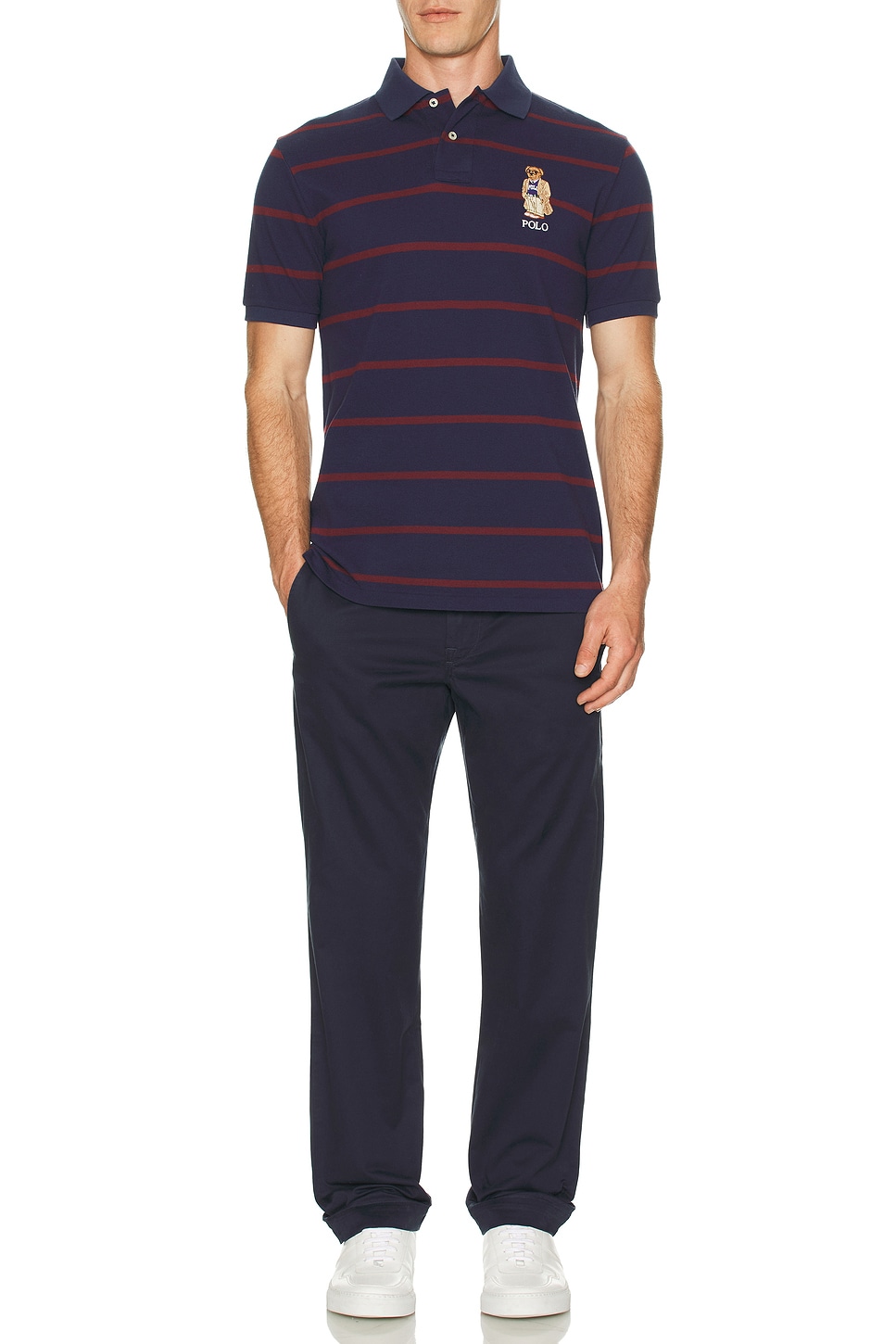 Polo Ralph Laurenノベルティー Polo Ralph Lauren Short Sleeve Novelty Bear Polo in Newport