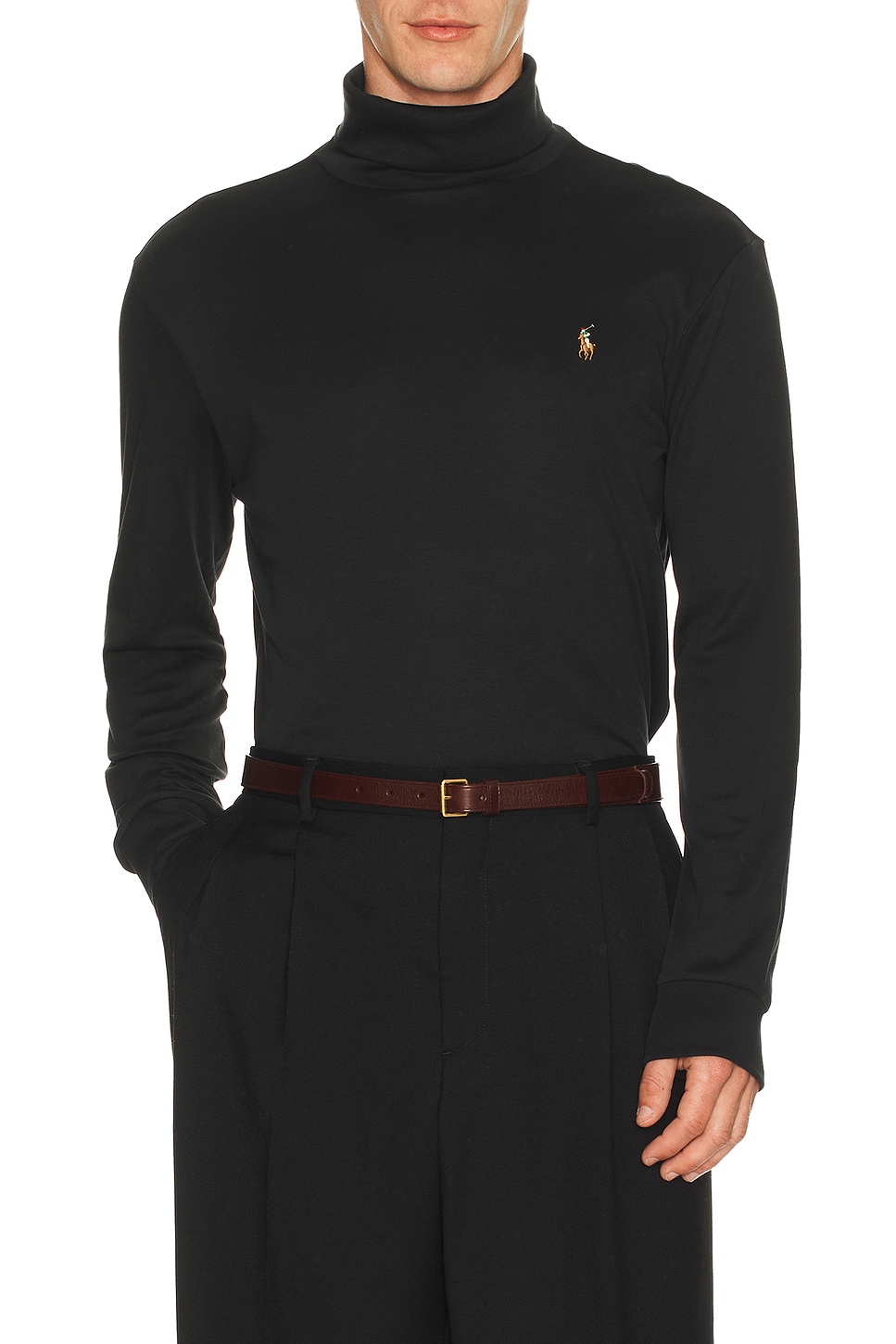 Polo Ralph Lauren Long Sleeve Soft Touch Turtleneck Pullover in
