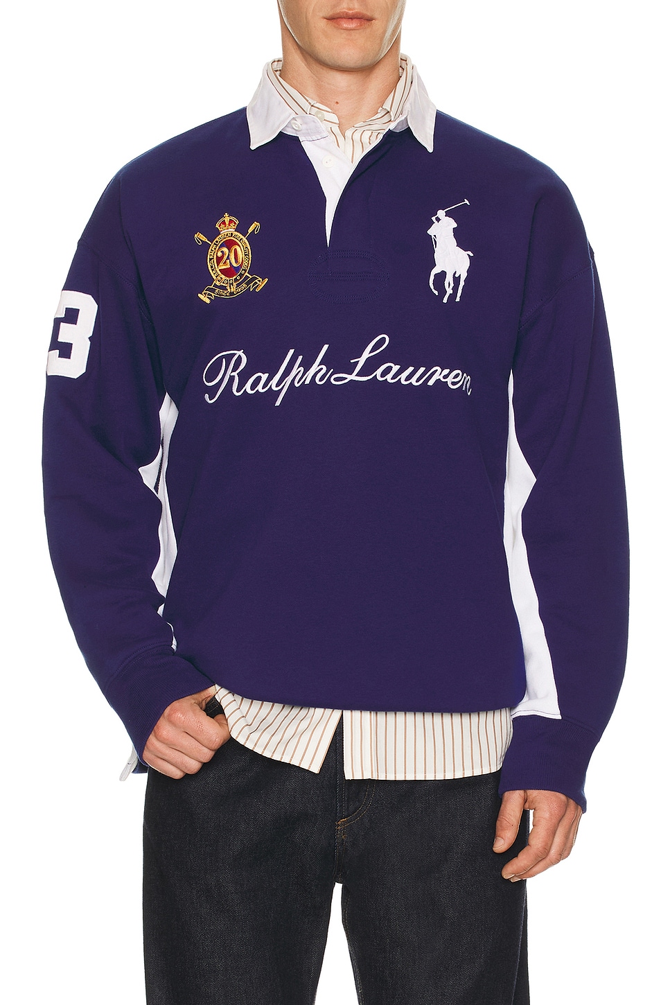 トップス Ralph Lauren Big Pony Rugby Shirt 90sY2K s-l400.jpg