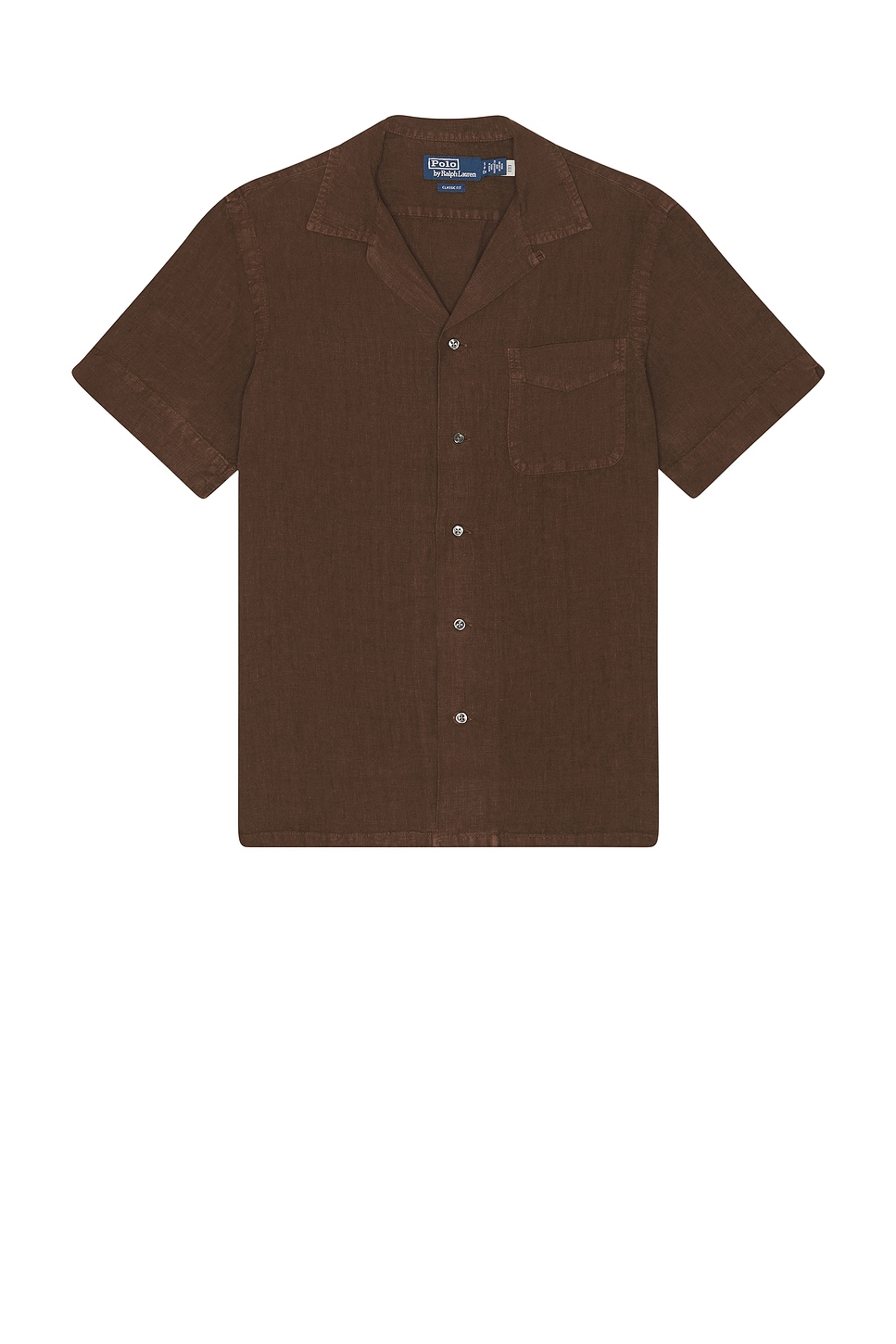 Polo Ralph Lauren Short Sleeve Garment Dyed Linen Sport Shirt in