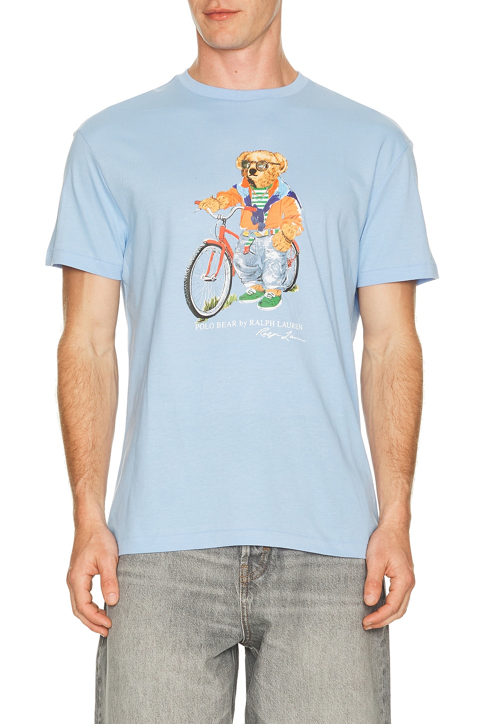Polo Ralph Lauren Short Sleeve Jersey Knit Novelty Summer Bear Tee