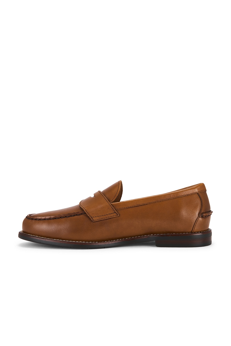 Polo Ralph Lauren Alston Leather Penny Loafer in Tan | REVOLVE