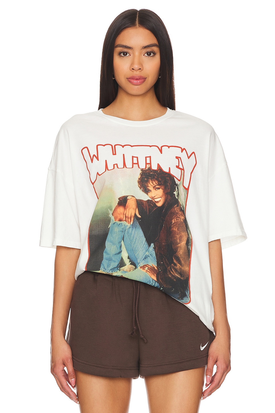 Whitney Houston Oversized T-Shirt
