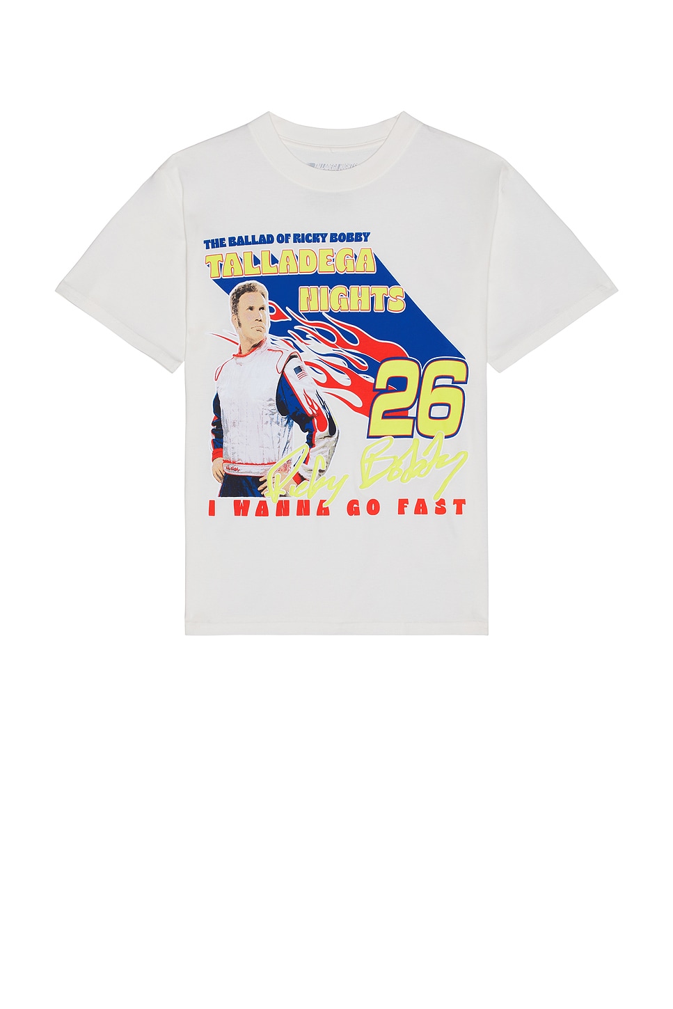 Philcos Talladega Nights Go Fast Tee in Cream | REVOLVE, image size:967x1450