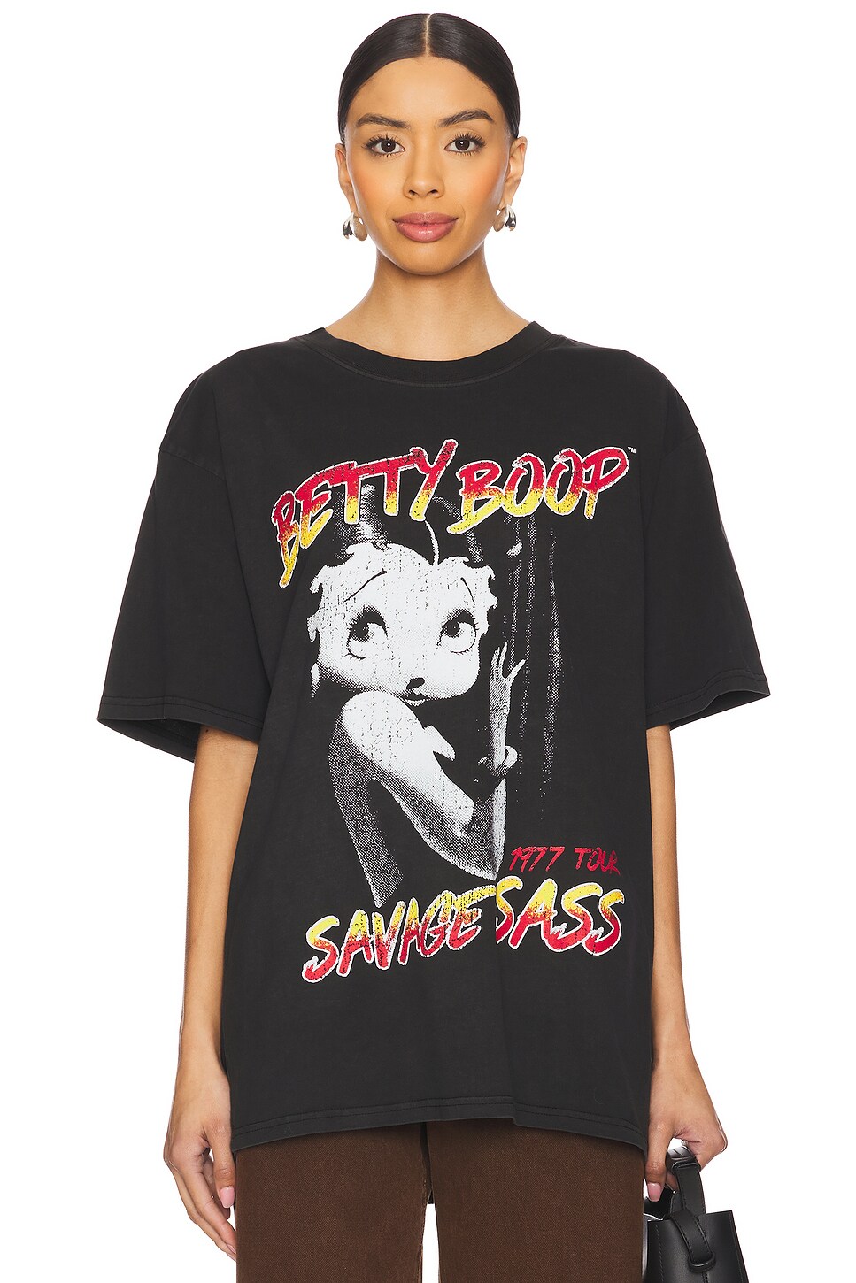 Betty Boop Savage Sass Tour Boxy Tee