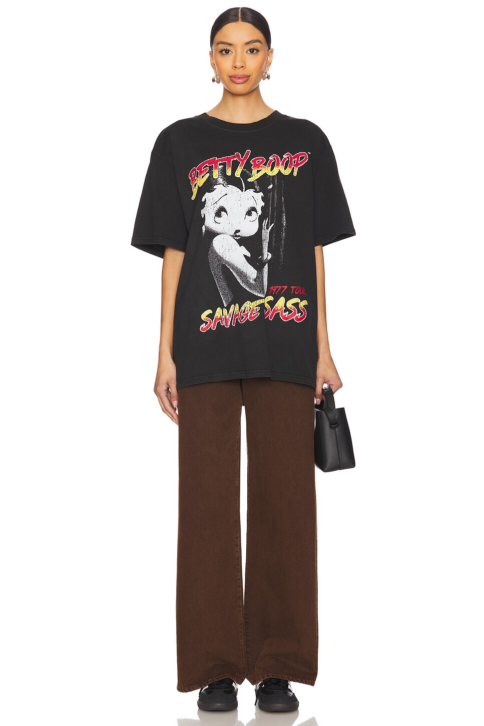 Betty Boop Savage Sass Tour Boxy Tee