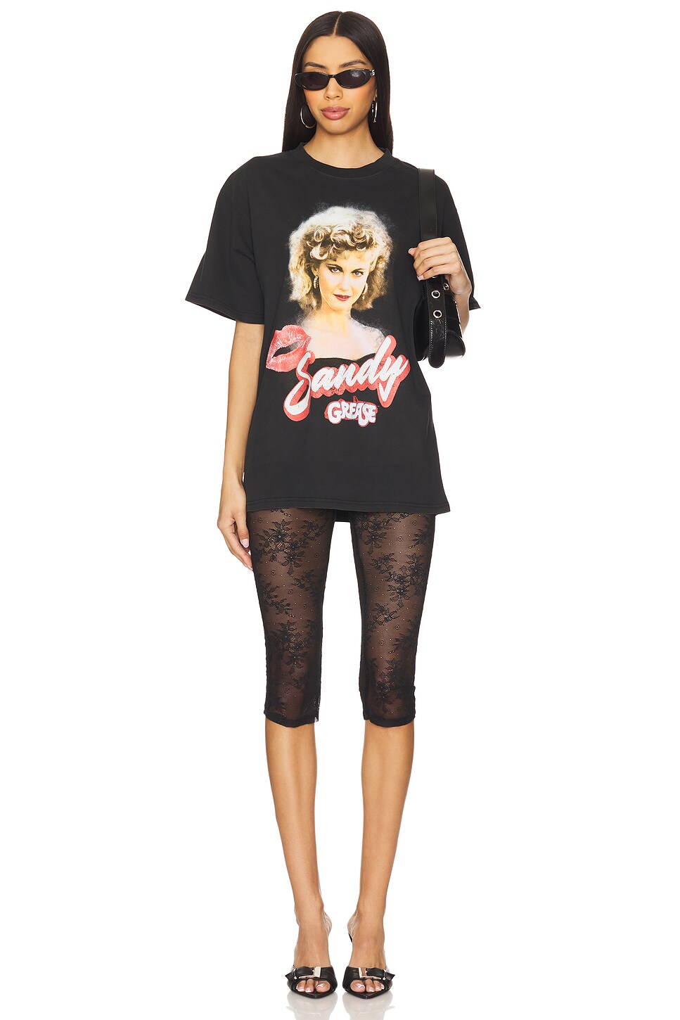 Grease Sandy Boxy Tee