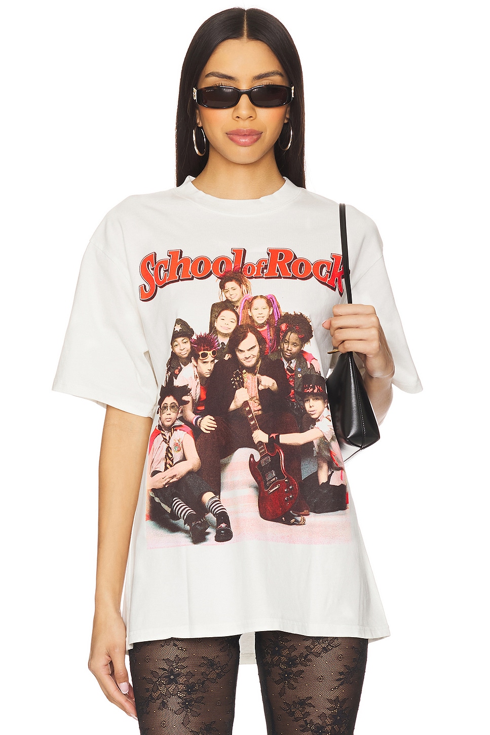 School Of Rock Group Shot Boxy Tee