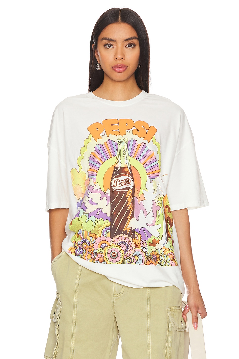 Philcos Pepsi Groovy Oversized Tee