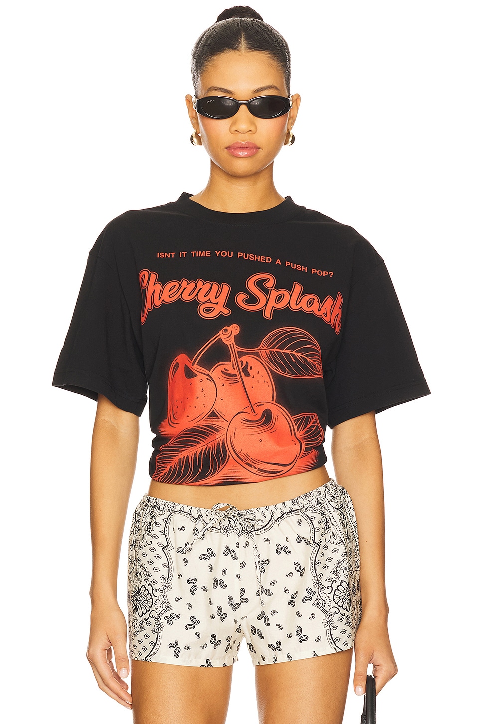 Push Pop Cherry Splash Tee