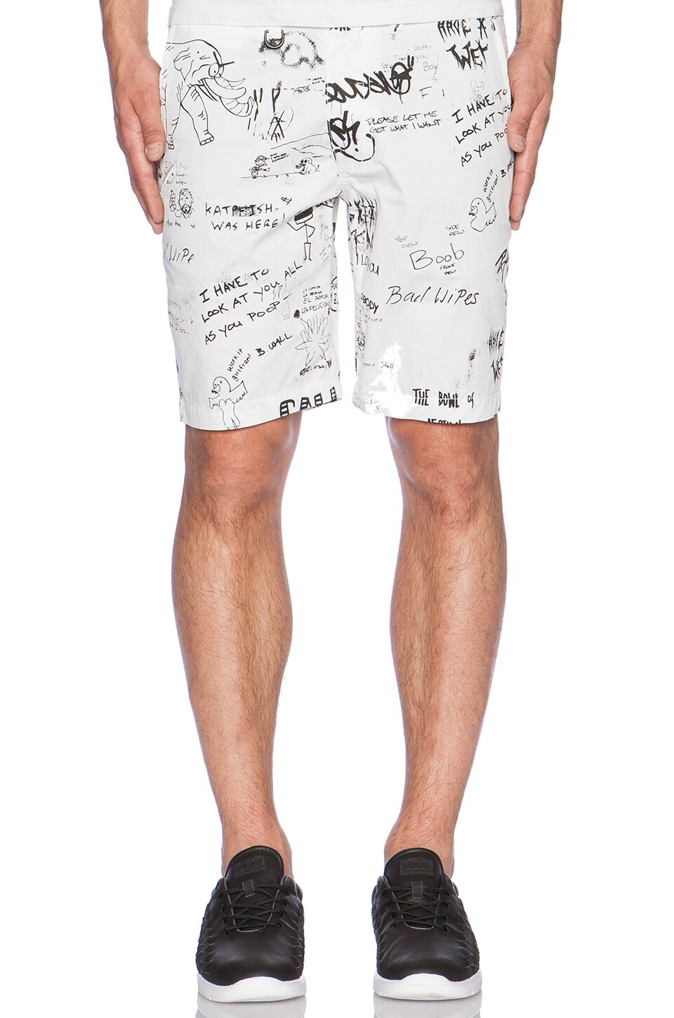 Publish Jared Shorts white