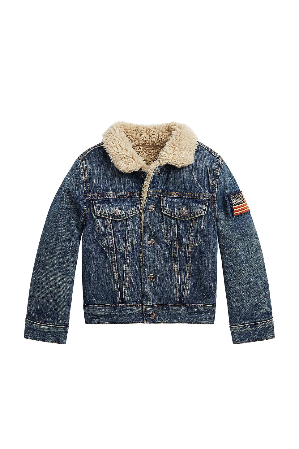 Ralph lauren sherpa jacket online