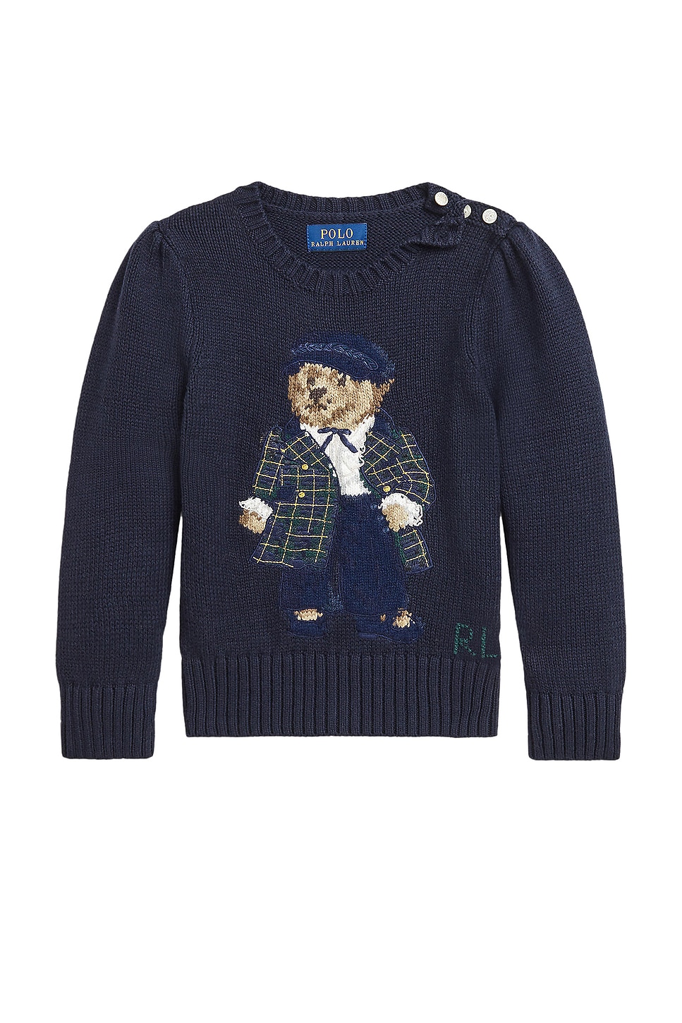 Ralph Lauren polo on sale bear sweater big kid