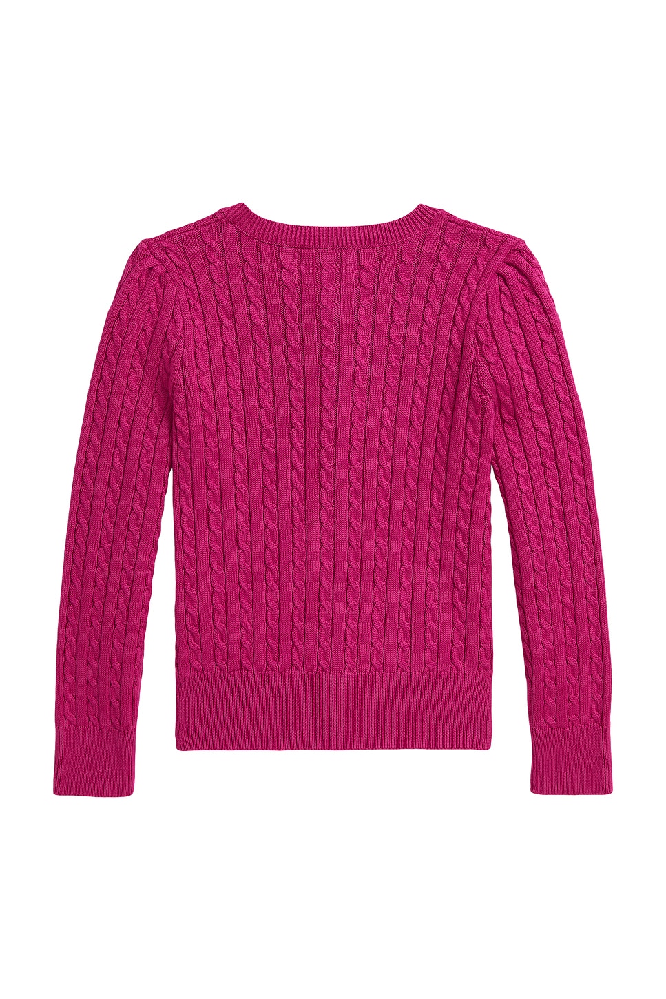 Polo Ralph Lauren Cable Knit Cardigan in Preppy Pink | REVOLVE