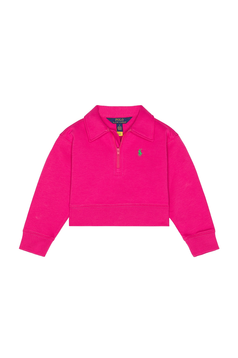 Polo Ralph Lauren Long Sleeve Double Knit Tech Polo Half Zip in