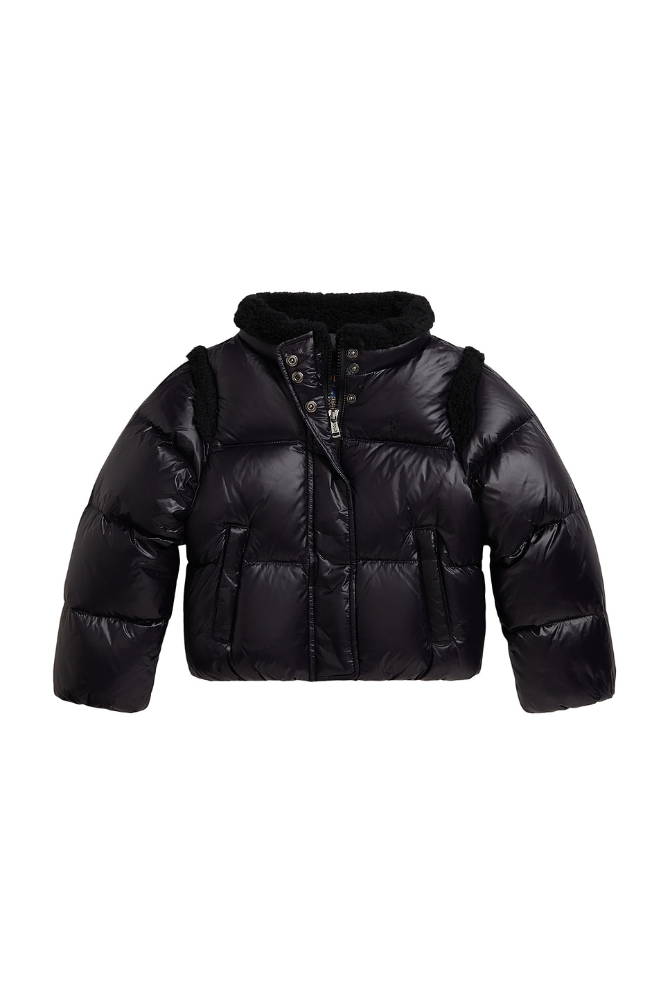 Polo Ralph Lauren Carly Cropped Jacket With Removable Hood in Polo