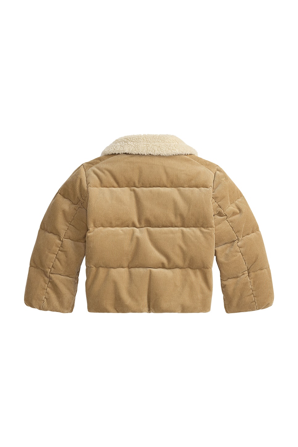 Corduroy Puffer Coat
