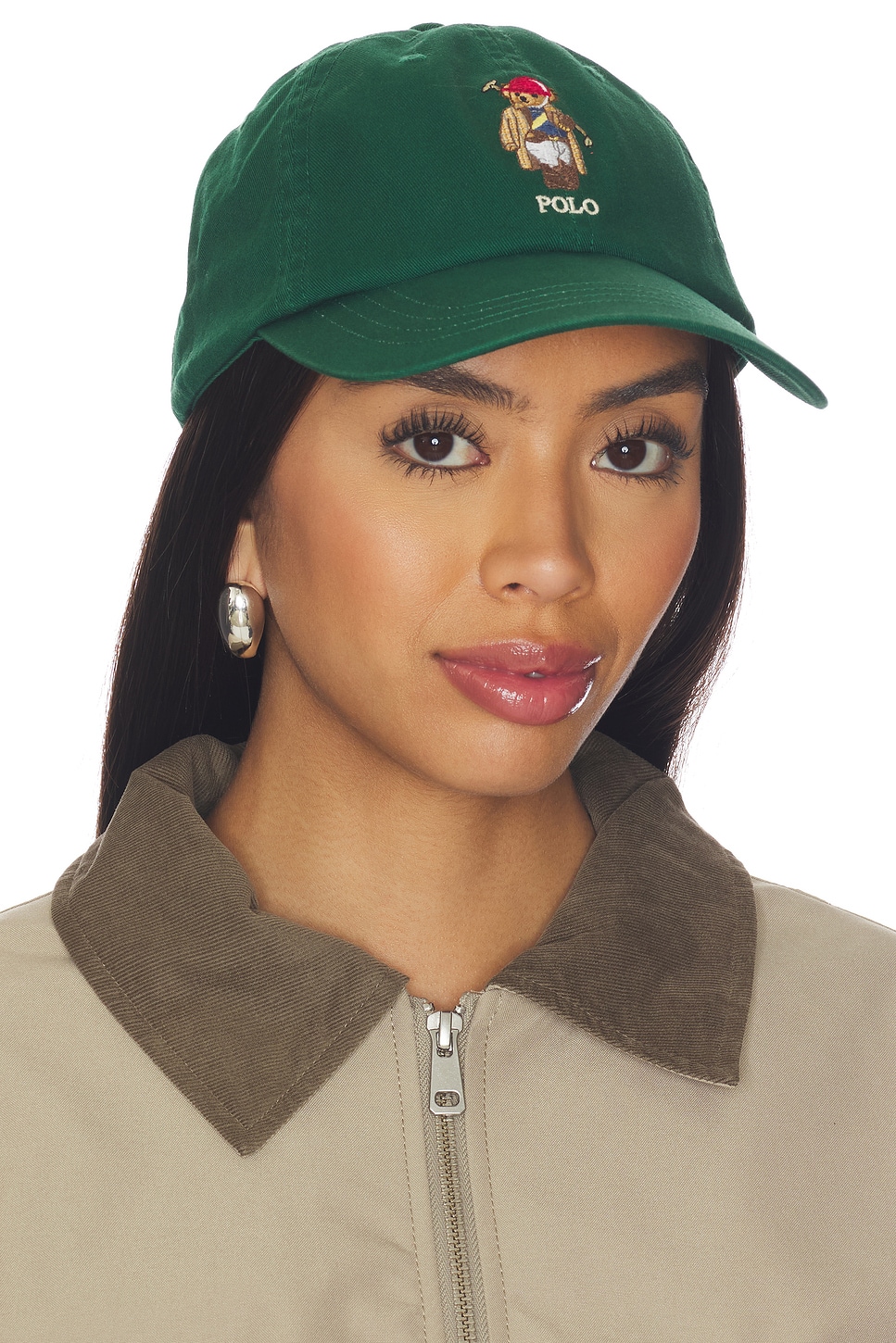 Polo Ralph Lauren Twill Woven Cap in New Forest | REVOLVE
