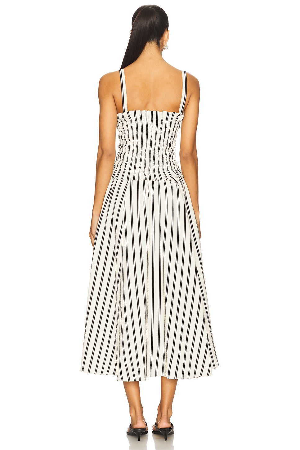 Polo Ralph Lauren Striped Silk-Blend Dress