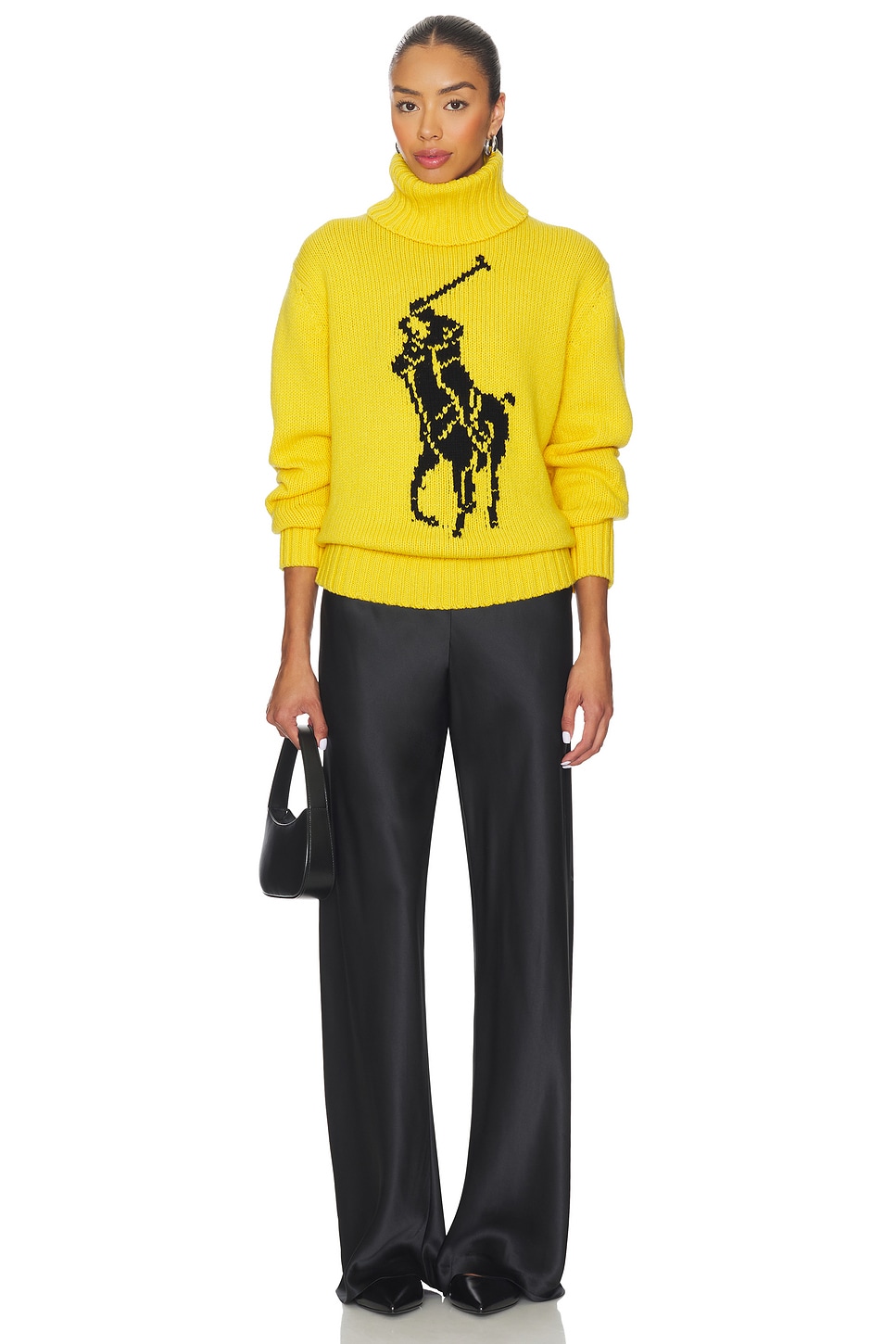 Polo Ralph Lauren Big Pony Wool Turtleneck Sweater thumbnail