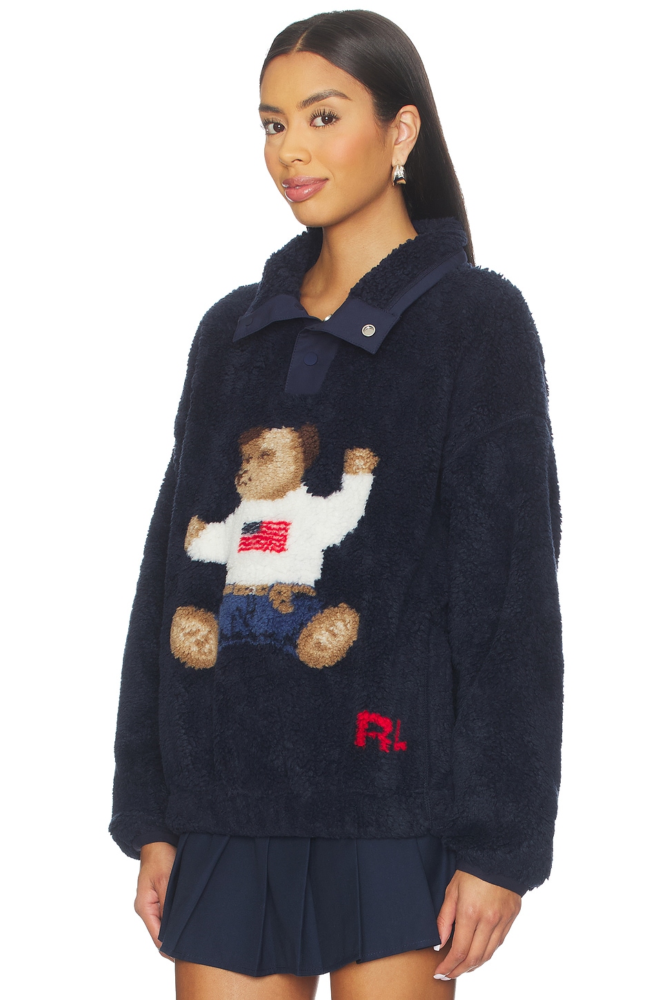 Polo Ralph Lauren Polo Bear High Pile Fleece Mockneck