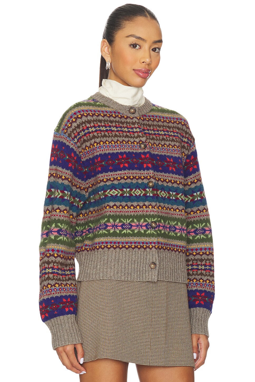 Polo Ralph Lauren Fair Isle Buttoned Cardigan