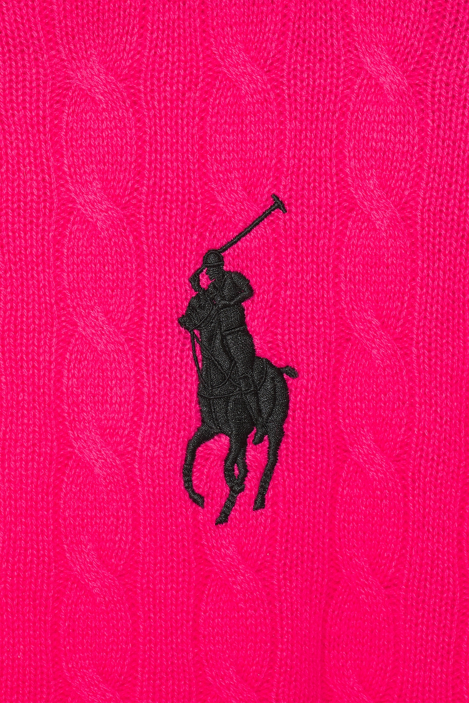 Polo Ralph Lauren Pink Pony Wool Cashmere Hood Sweater
