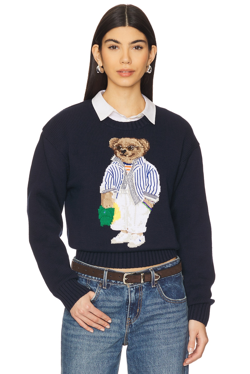 Polo Ralph Lauren POLO BEAR コットンクルーネックセーター