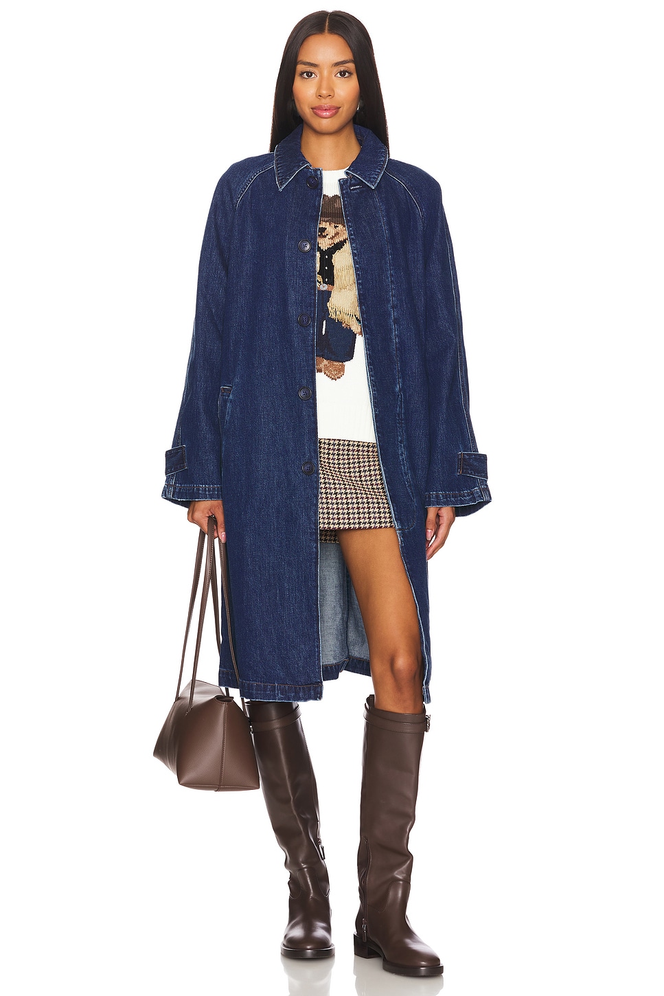 Rigid Denim Coat