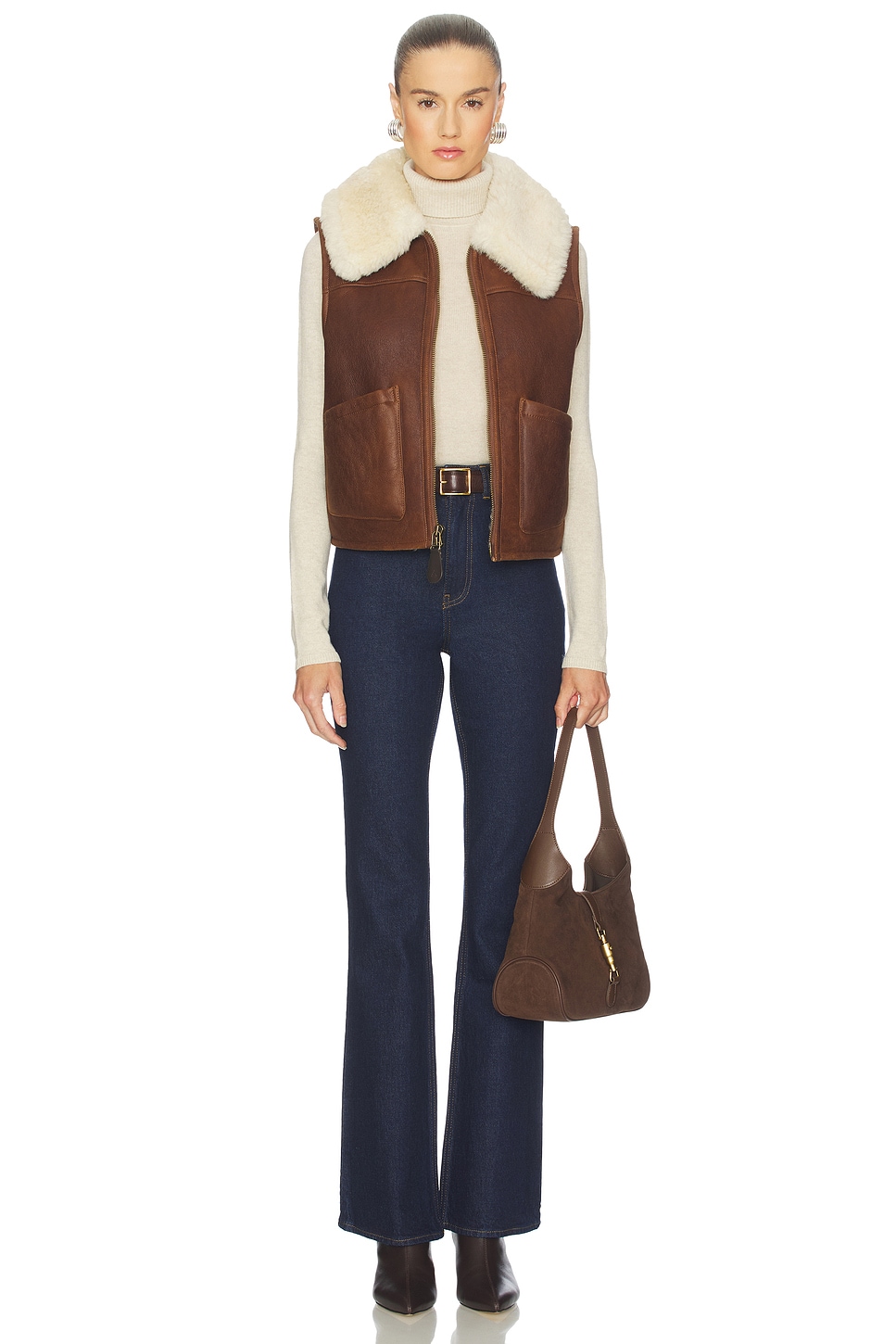Polo Ralph Lauren - Shearling Full-zip Vest | Plush