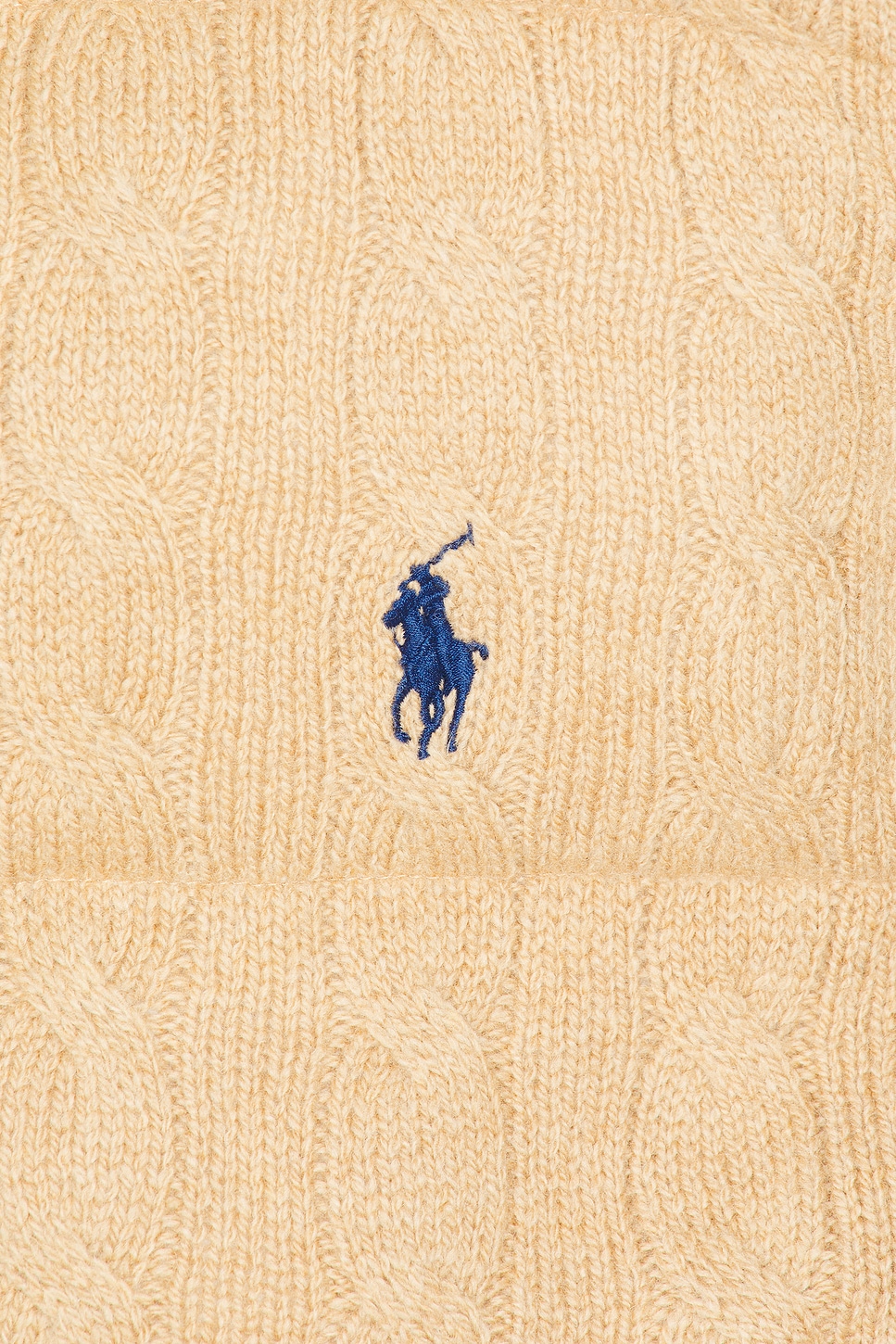 Cable Knit Wool Cashmere Quilted Vest