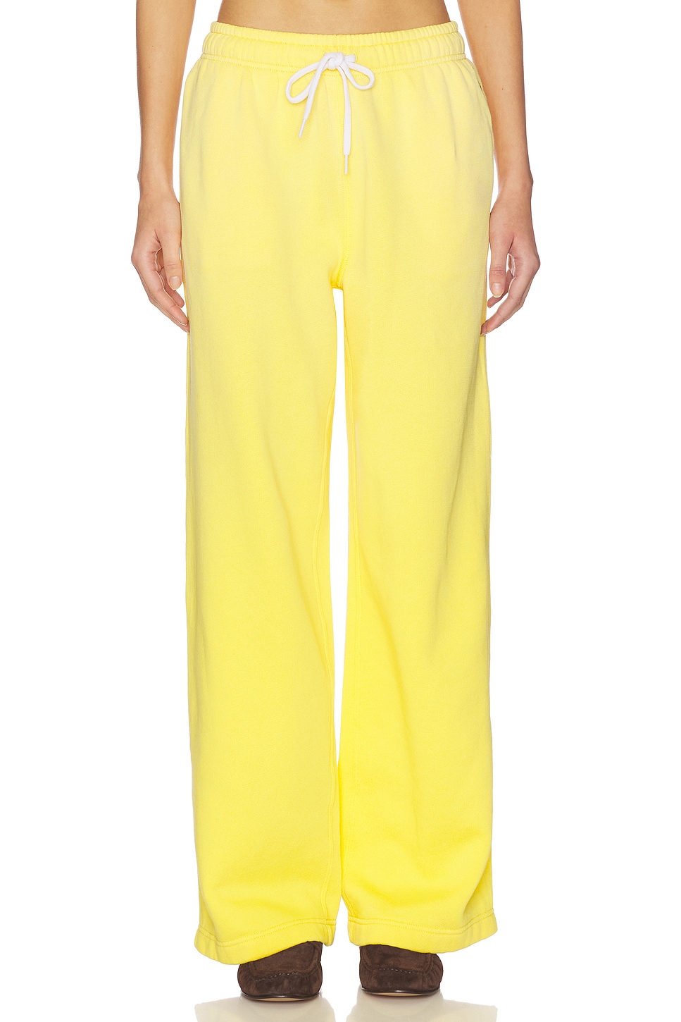Polo Ralph Lauren Arctic Fleece Sweatpant in Collegiate Yellow