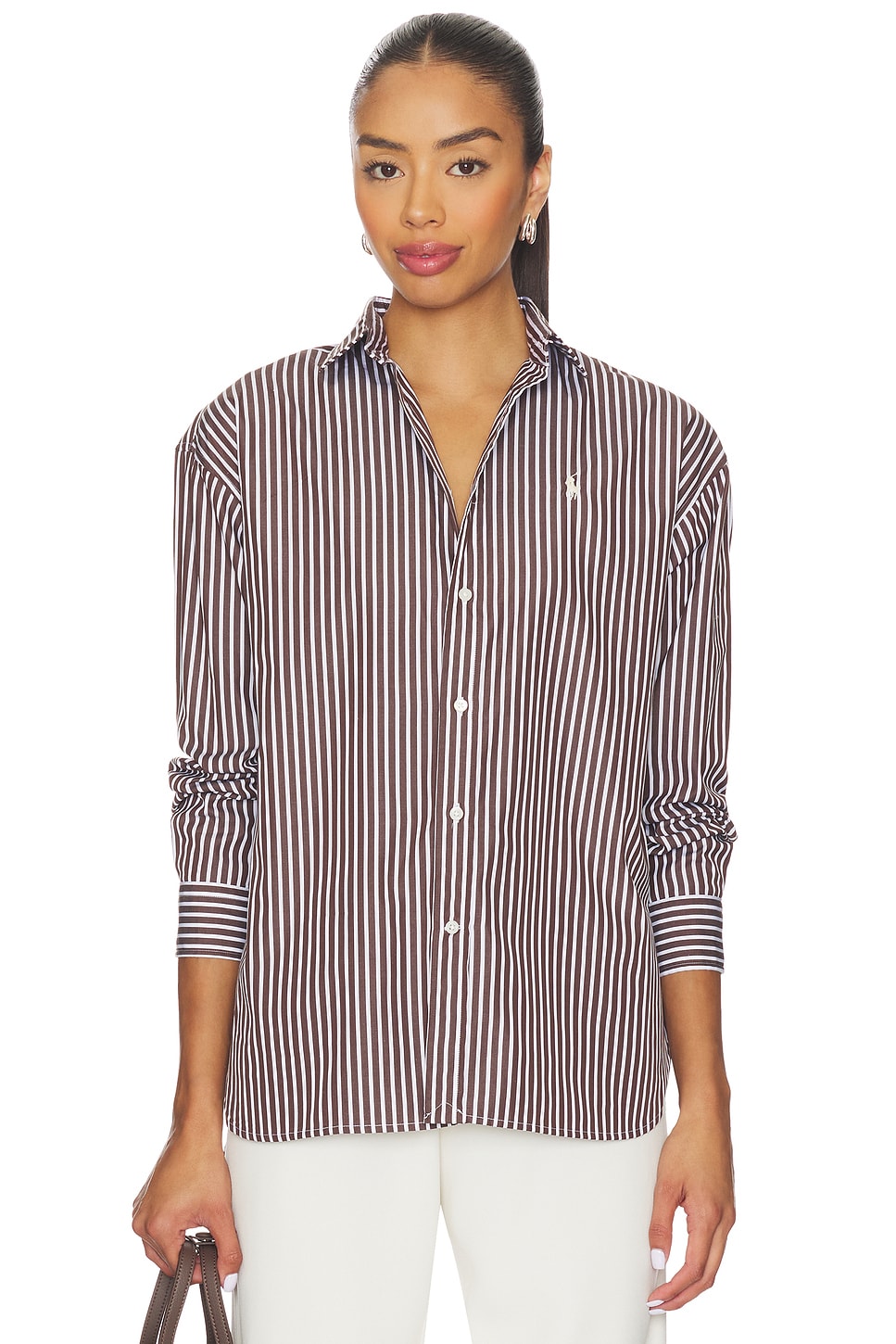 Polo Ralph Lauren Relaxed Fit Striped Cotton Shirt