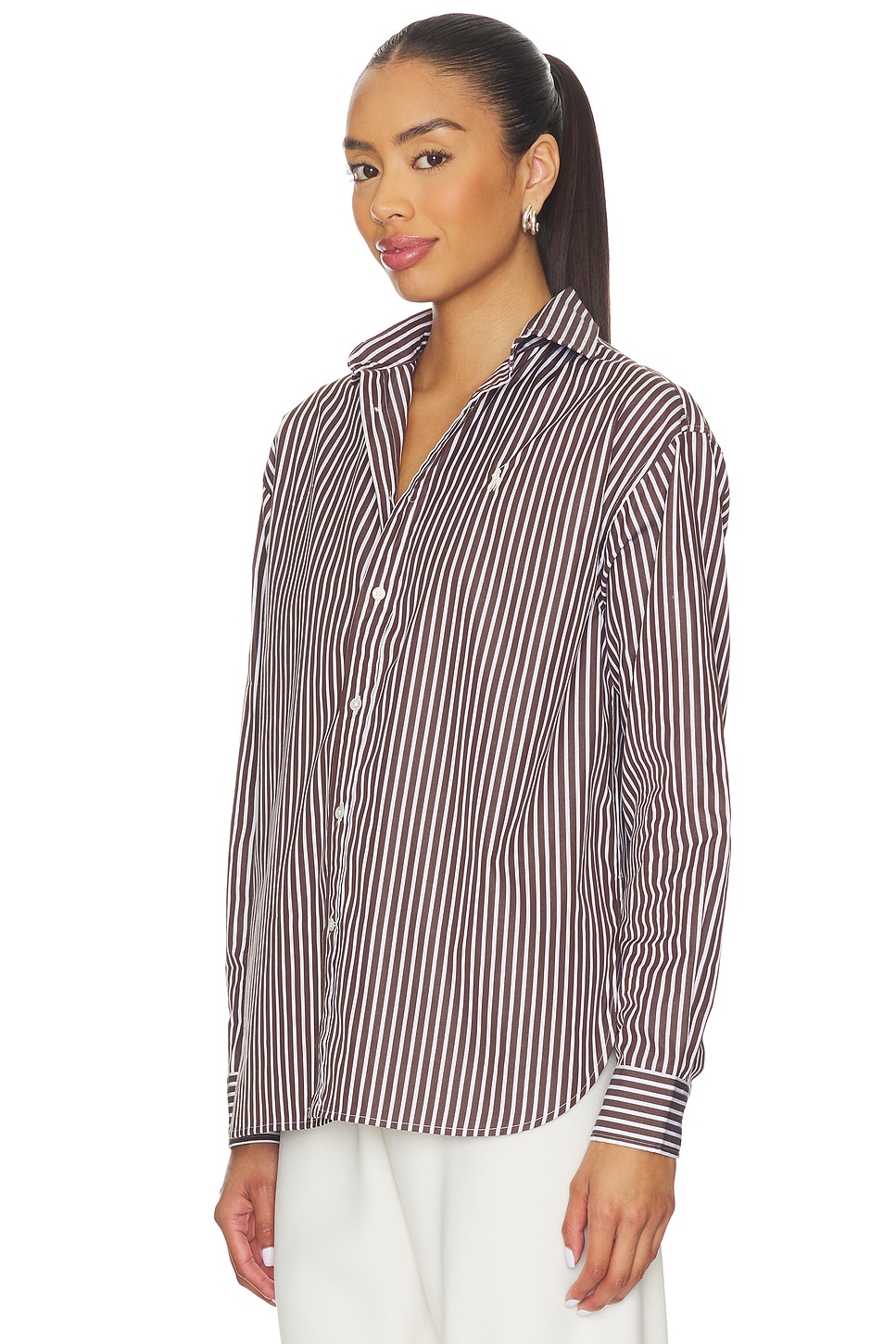 Polo Ralph Lauren Relaxed Fit Striped Cotton Shirt thumbnail