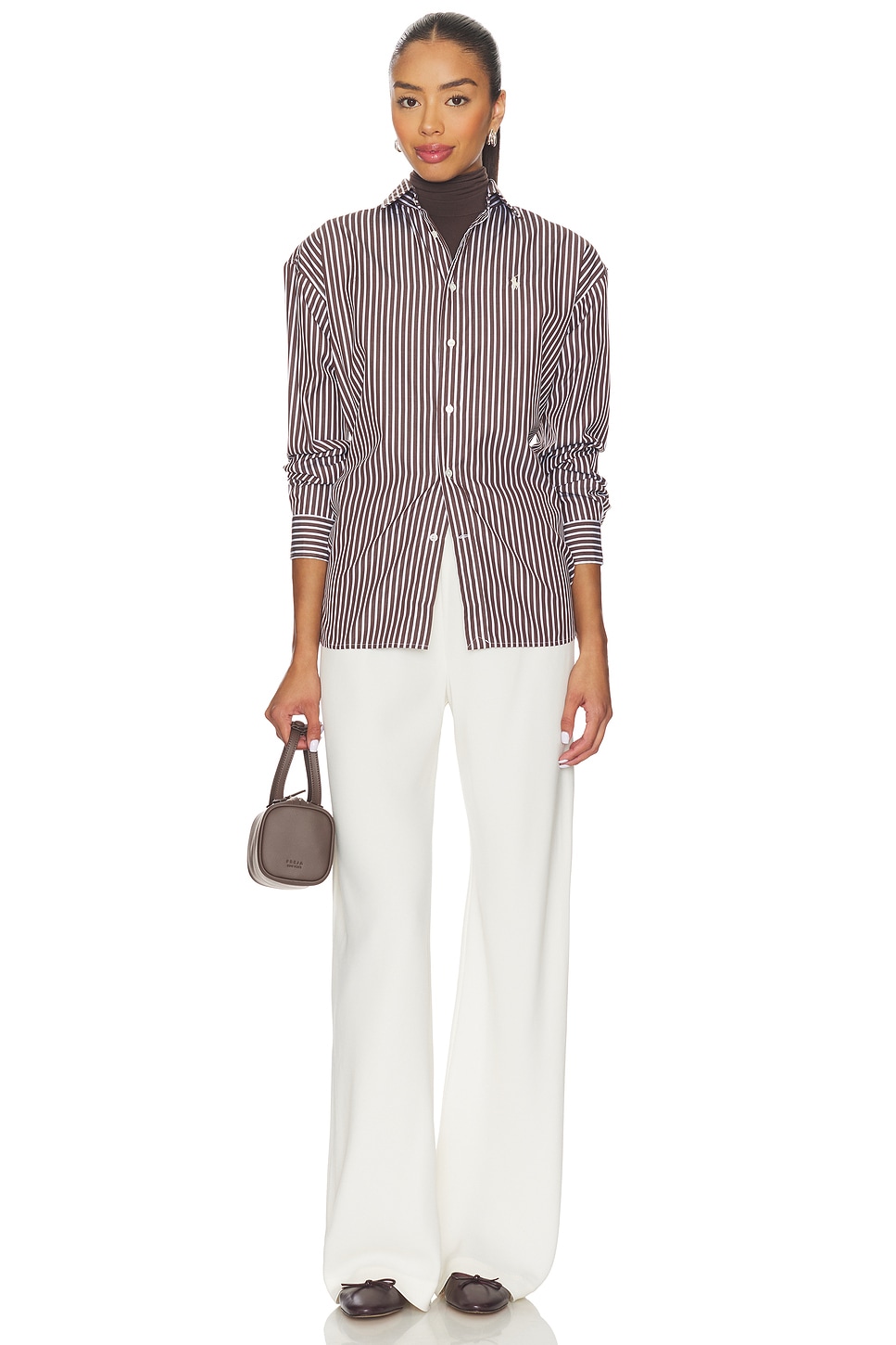 Polo Ralph Lauren Relaxed Fit Striped Cotton Shirt thumbnail