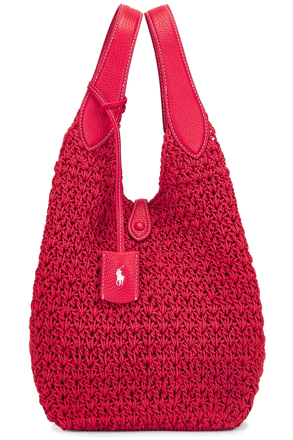 Ruby Ralph Polo Ralph Lauren Medium Tote in Ruby | REVOLVE