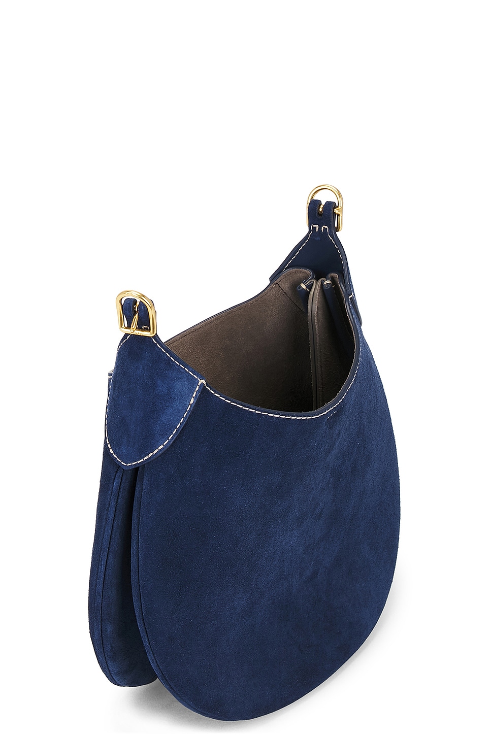 【希少】RALPH LAUREN shoulder bag suede Polo ID Suede Small Shoulder Bag