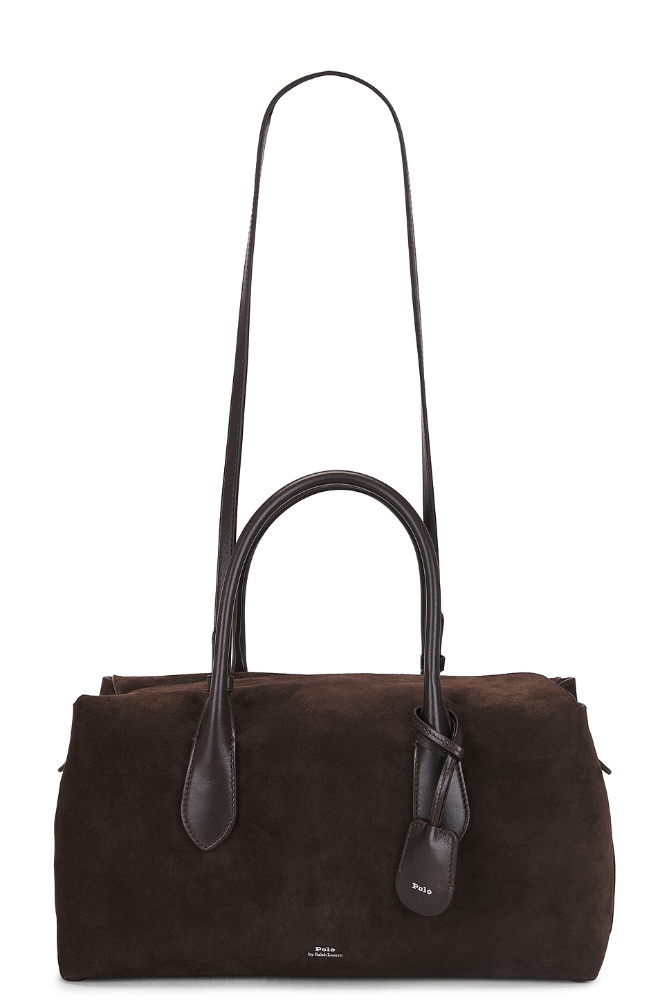 Suede & Leather Medium Satchel