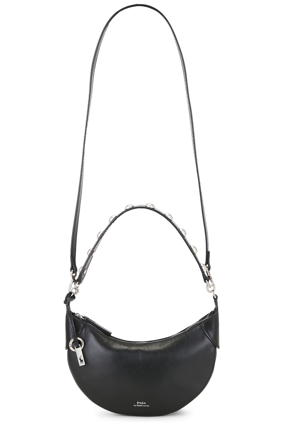 Sport Calf Studded Crossbody Bag Small