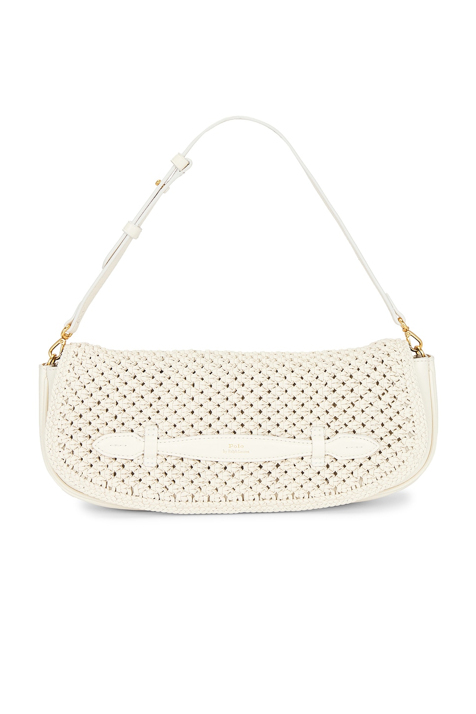 Leather Long Flap Clutch Large