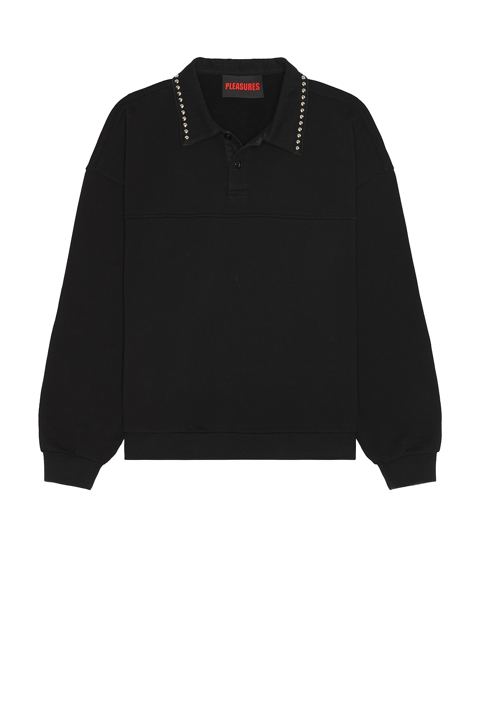 Tweak Studded Polo Sweatshirt - Thumbnail 1