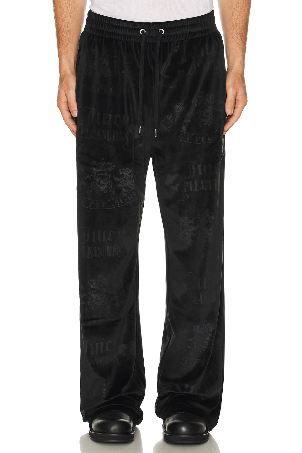 Pleasures Crest Velour Track Pants