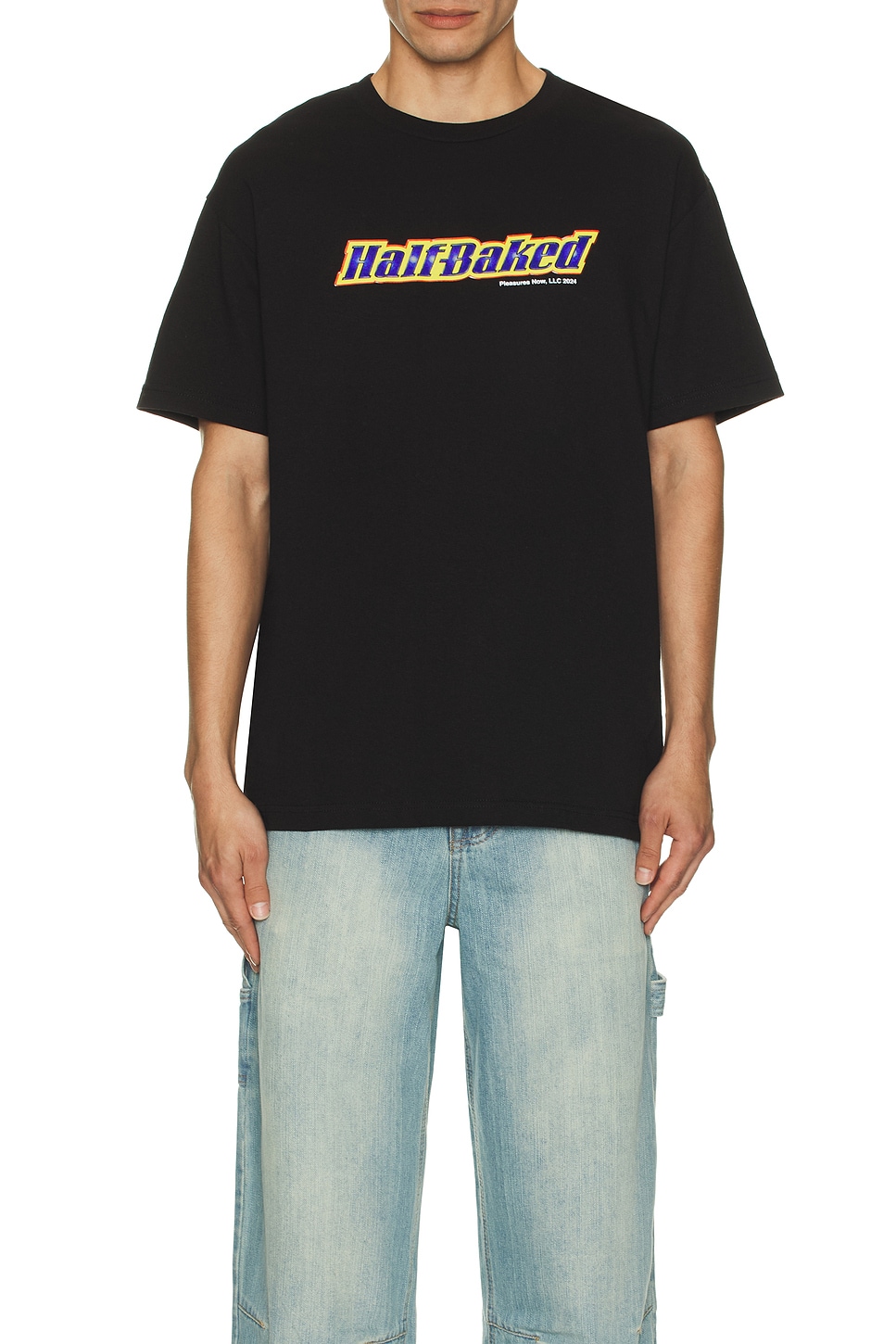 Pleasures Half Baked T-Shirt in Black | REVOLVE