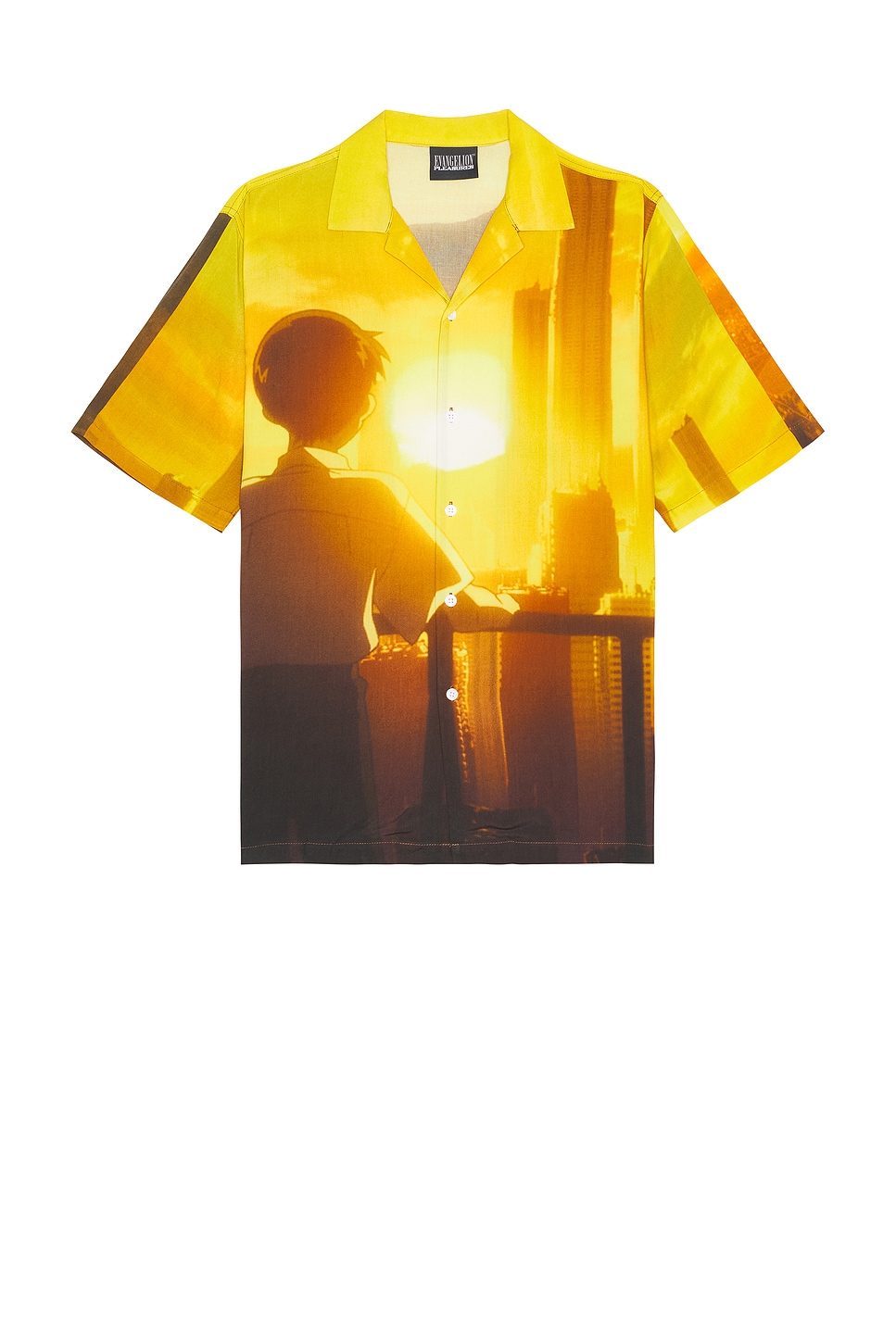EVANGELION Sheer Shirt (OLIVE) 厳密