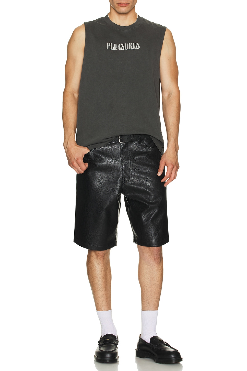 Onyx Sleeveless Shirt